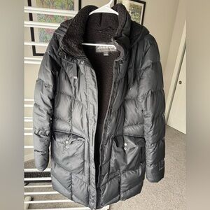 Eddie Bauer Charcoal Quilted Jacket
